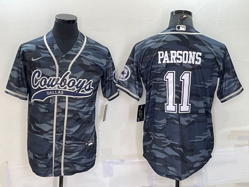 Men Dallas Cowboys #11 Parsons Camo 2022 Nike Co branded NFL Jersey->dallas cowboys->NFL Jersey